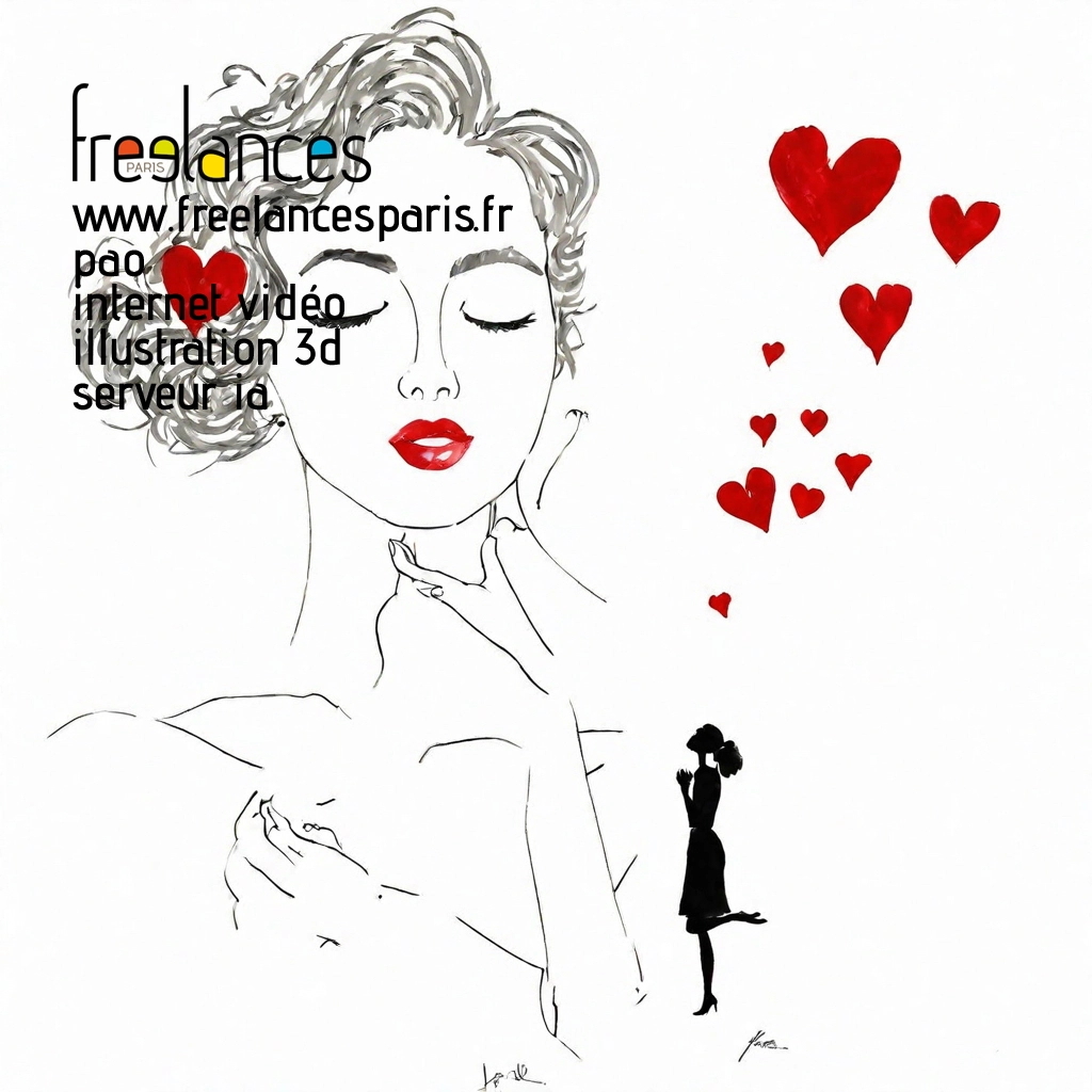 Pao mise en page internet vidéo illustration 3d serveur IA générative AI freelance paris studio de création magazines yrlshwr0